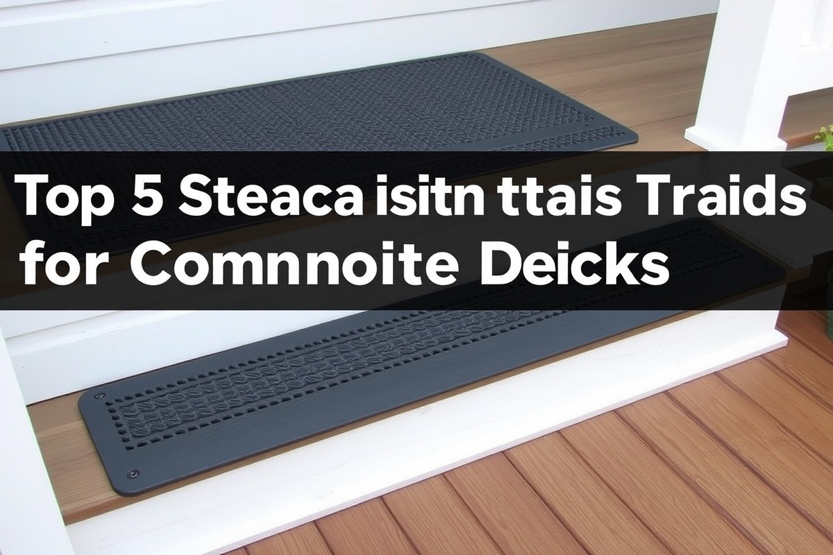 Top 5 Stair Treads for Composite Decking: Enhance Your Outdoor Space