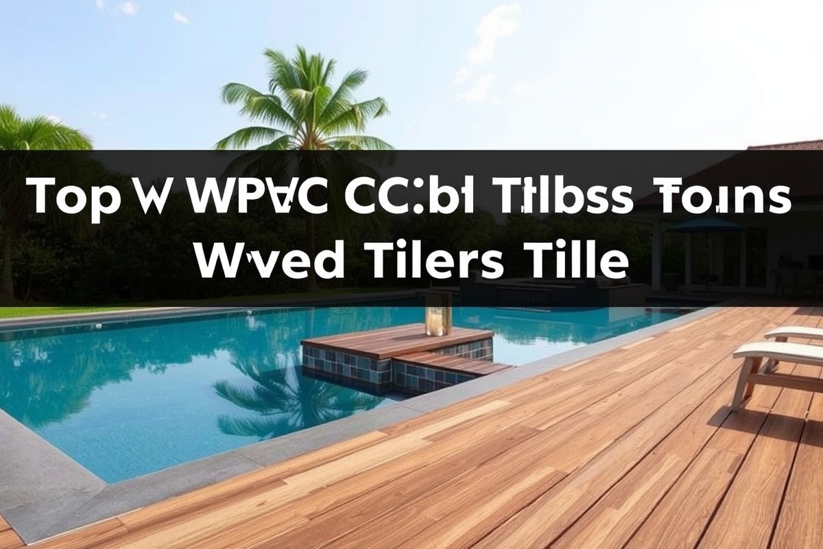 Top Brands of WPC Deck Tiles in India for Your Home Improvement Project