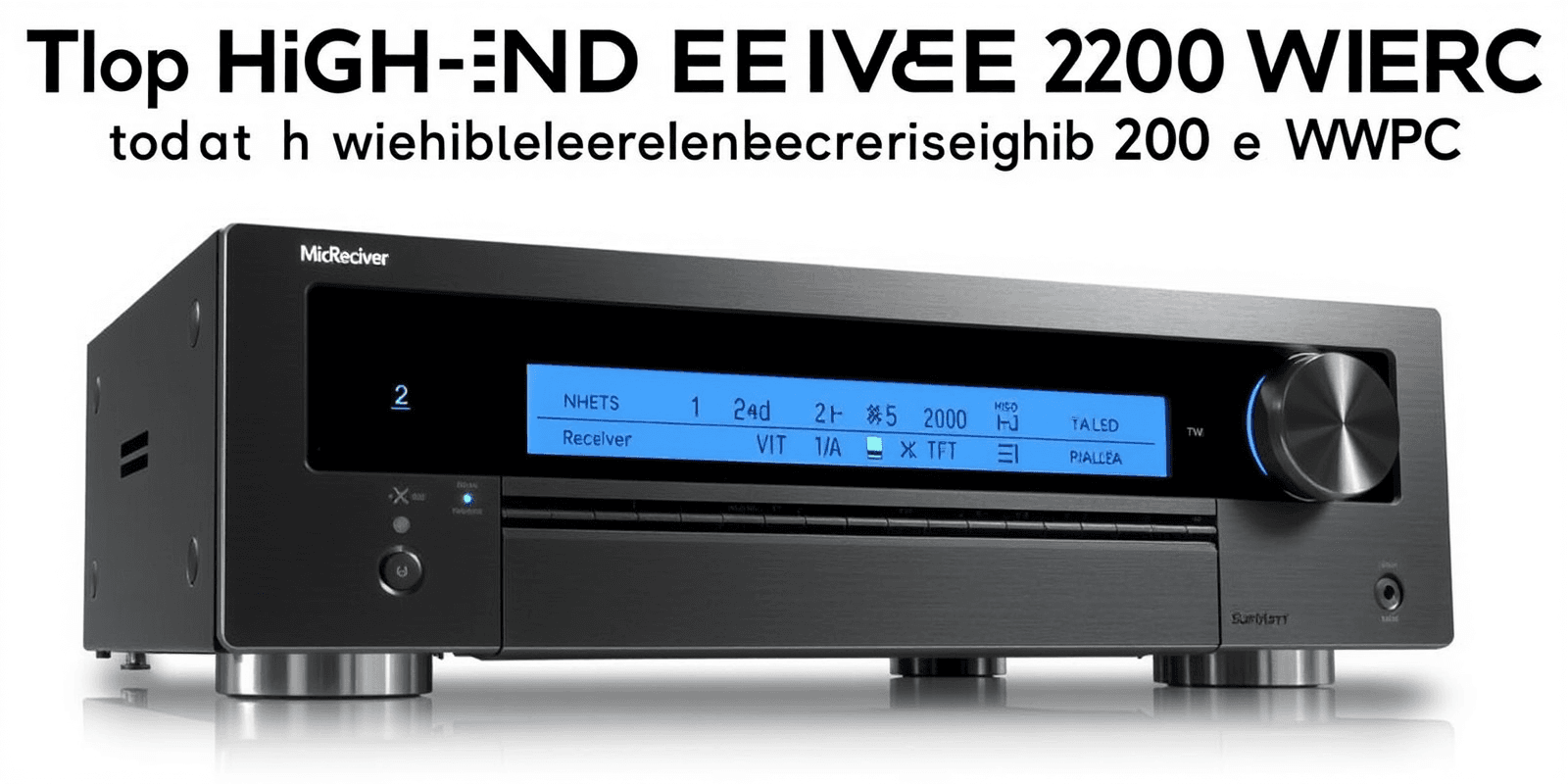 Top High-End Receivers with 200 WPC for Unrivaled Sound Quality