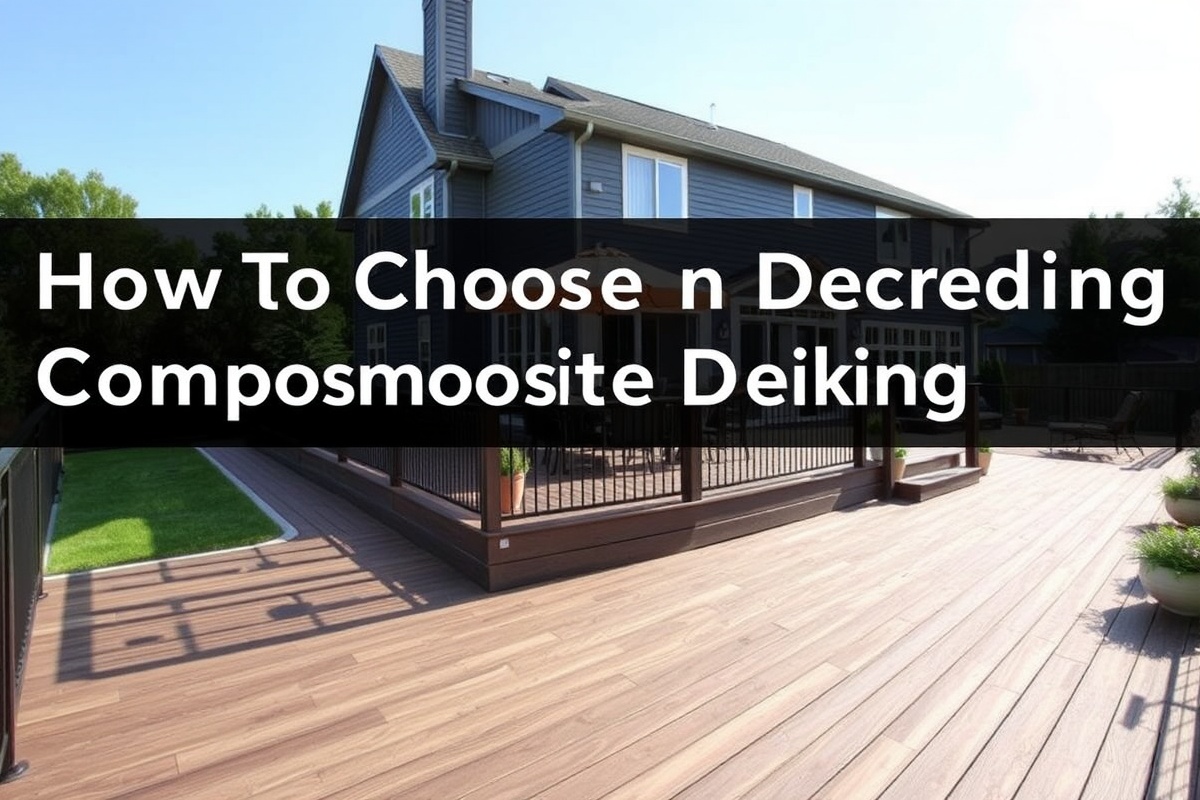 Top Tips for Choosing the Best Composite Decking