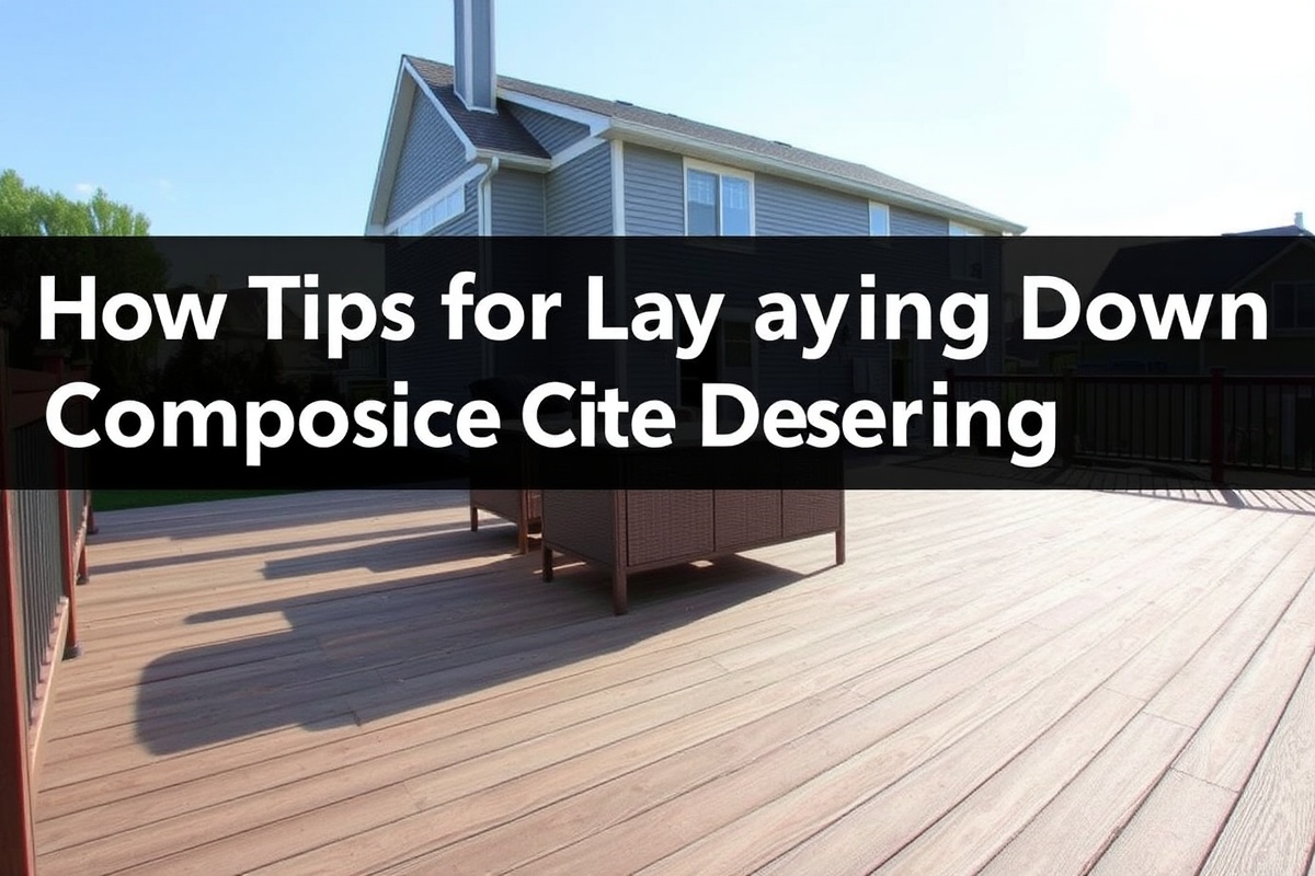 Top Tips for Laying Down Composite Decking