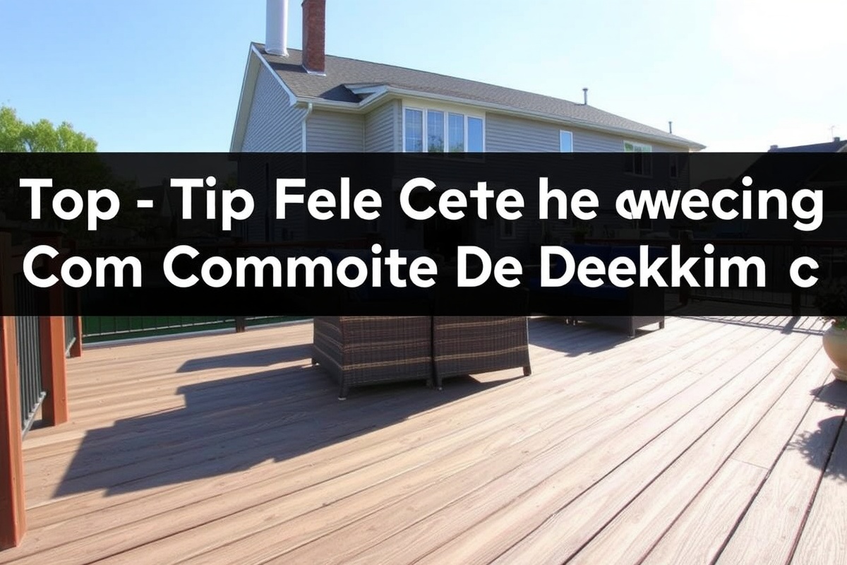 Top Tips for Restoring Composite Decking