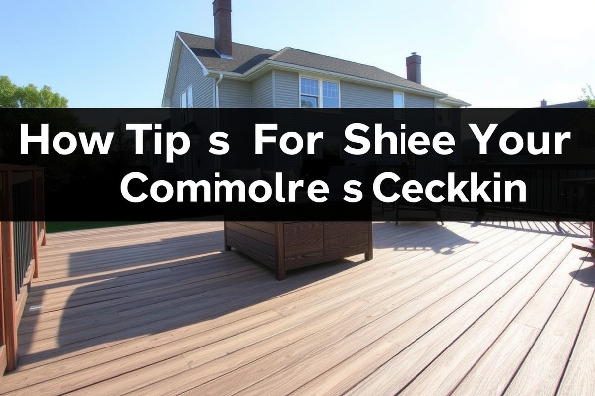 Top Tips for Shining Your Composite Decking