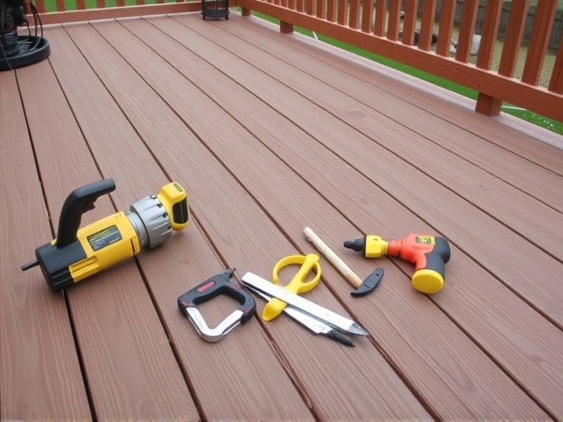 Top Tools Required for Composite Decking Construction