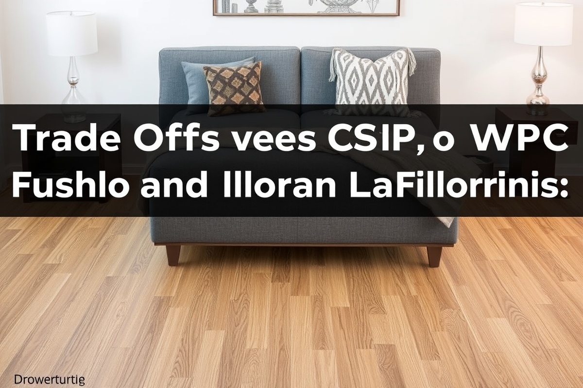 trade offs between spc wpc and traditional laminate flooring