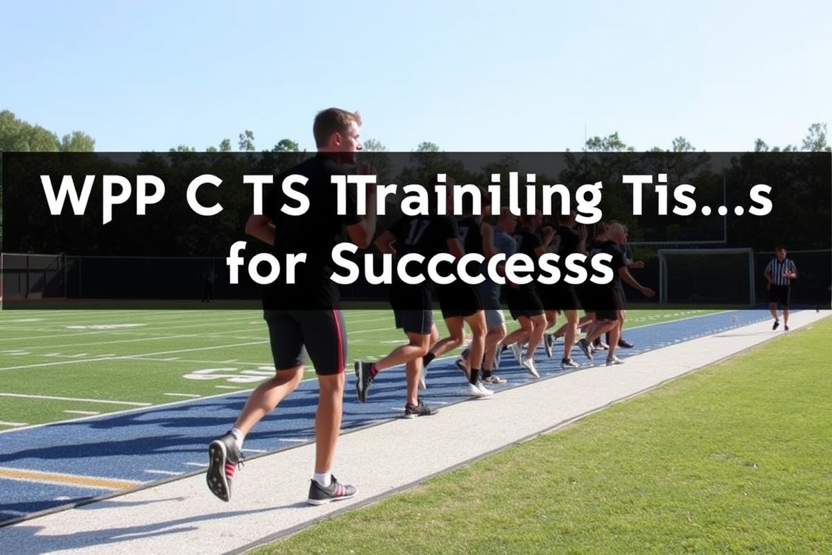 Training Tips for Success in WPC Athletics