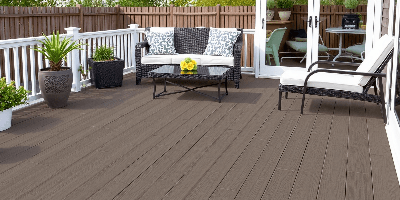 Transform Your Backyard with Durable WPC Interlocking Decking Tiles