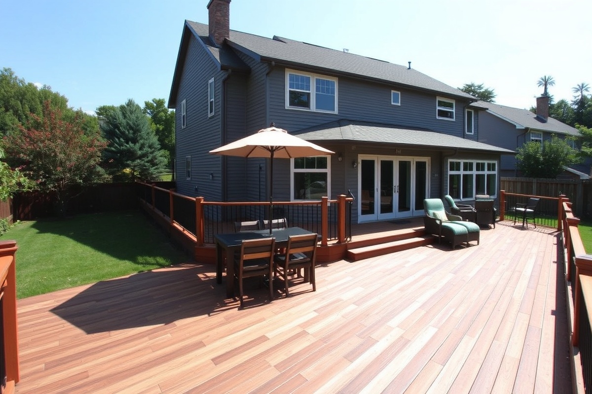 Transform Your Backyard with Red Cedar Composite Decking