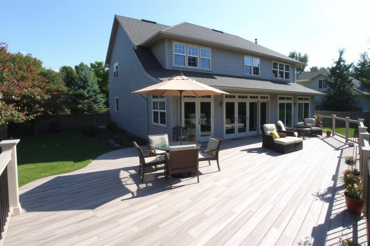 Transform Your Backyard with TimberTech Silver Maple Composite Decking