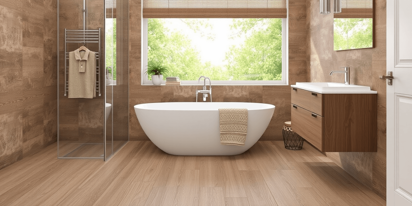 Transform Your Bathroom with Stylish WPC Flooring