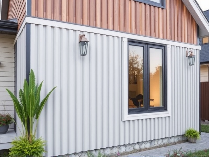 Transform Your Home Exterior with WPC Fluted Panels