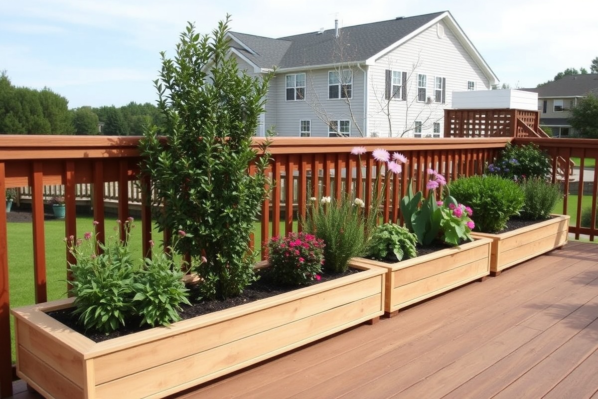 Transform Your Outdoor Space with Composite Decking Planters