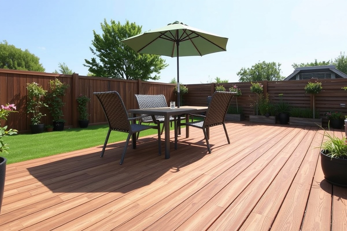 Transform Your Outdoor Space with Durable Wood Plastic Composite Decking Tiles