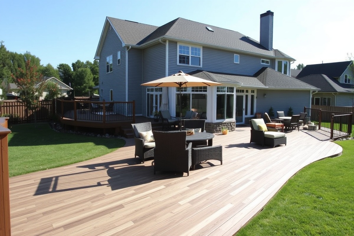 trex 2 x 6 x 12 saddle composite decking