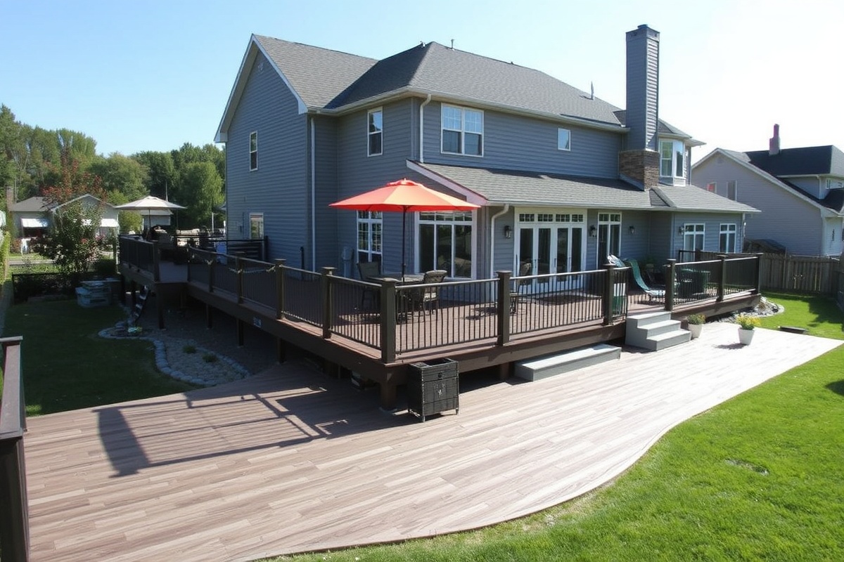 trex composite decking dimensions