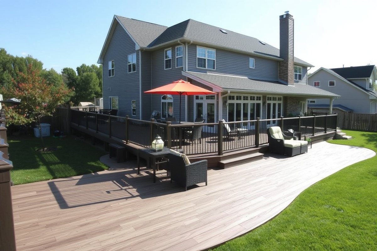 trex composite decking sizes