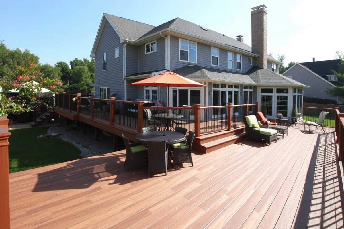 trex composite decking spiced rum