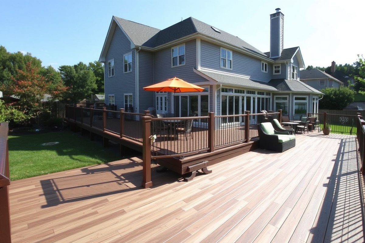 trex composite wood decking