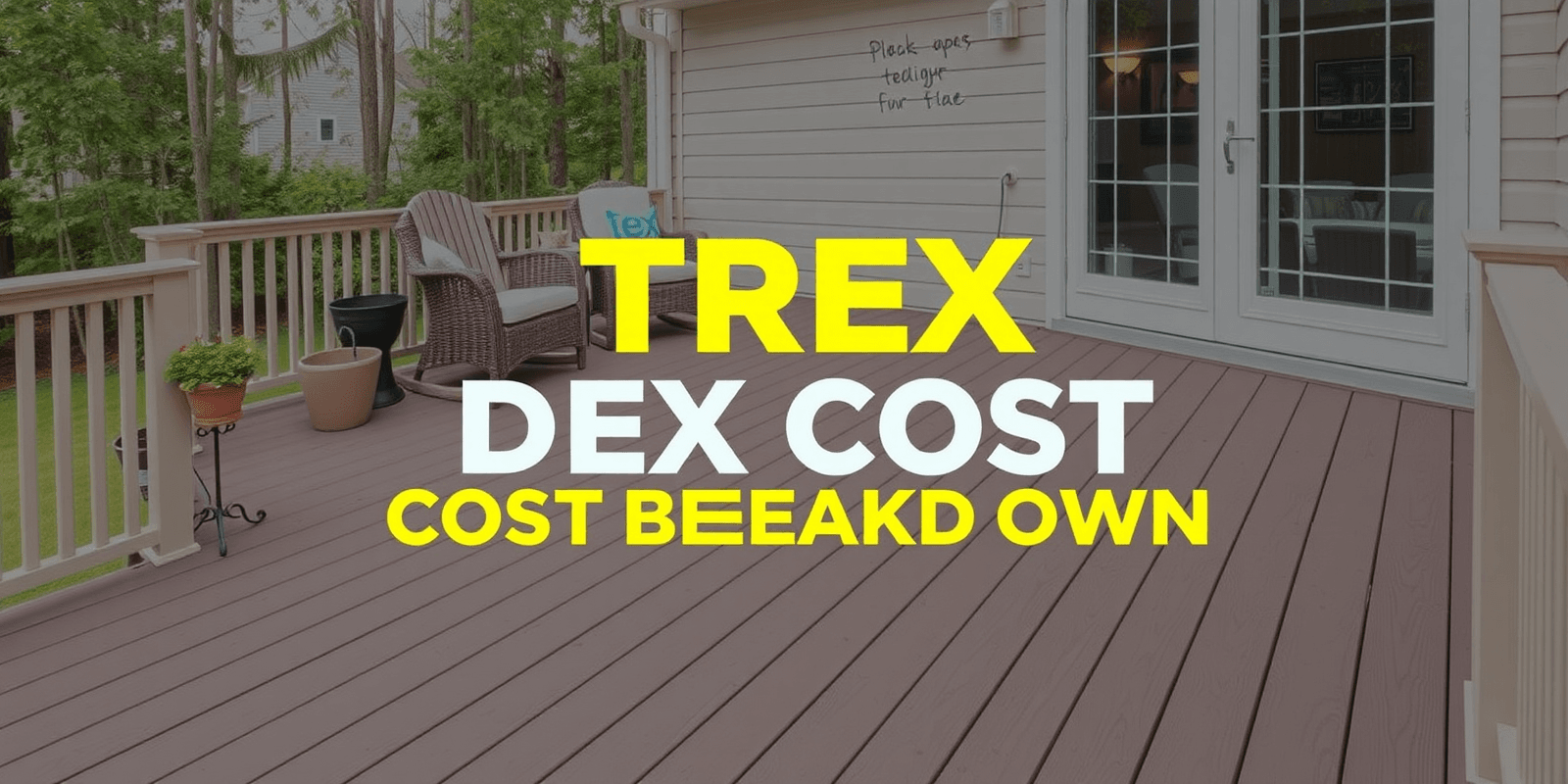 TRex Deck Cost Breakdown: What You Need to Know