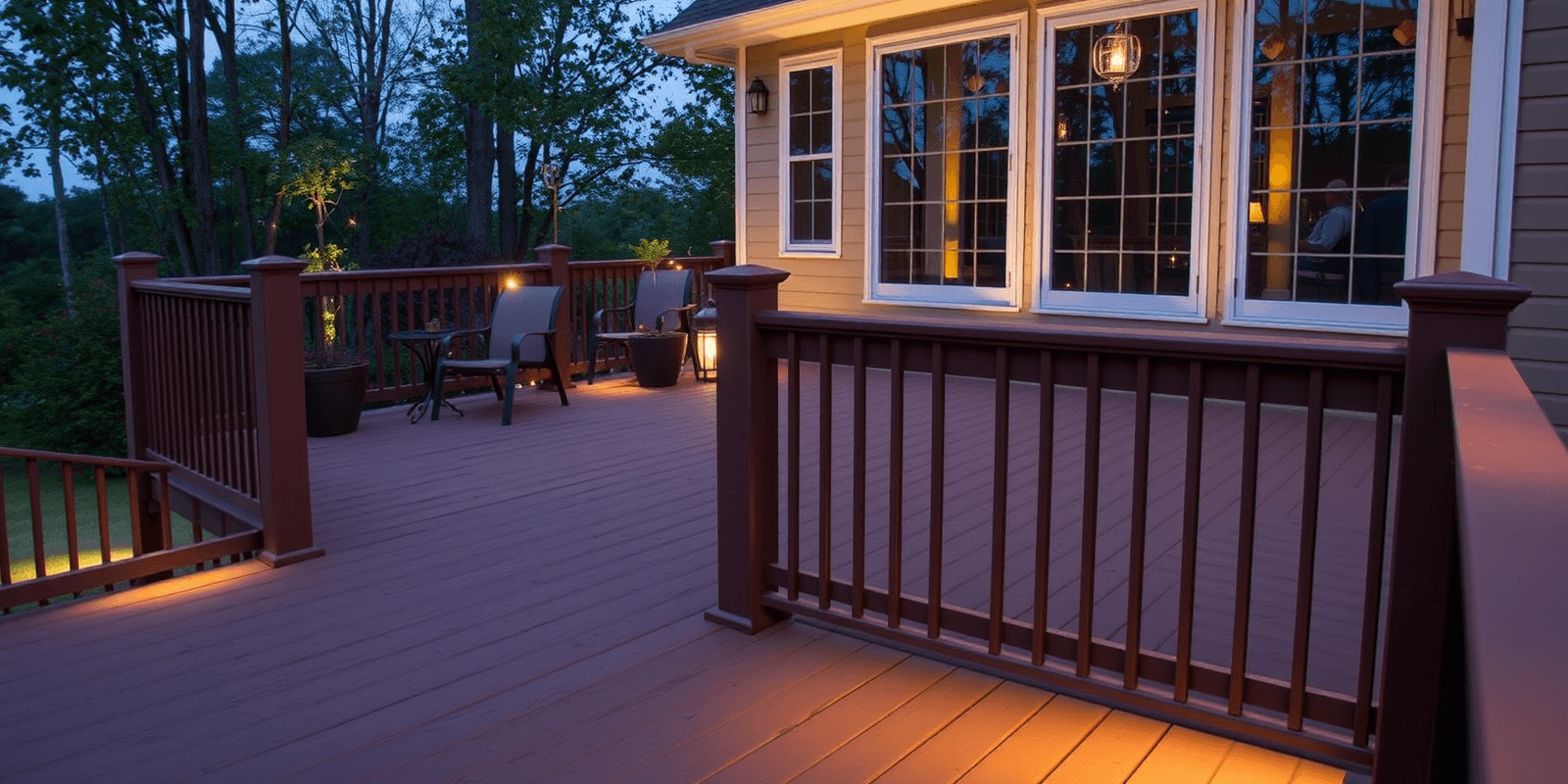 trex deck lighting