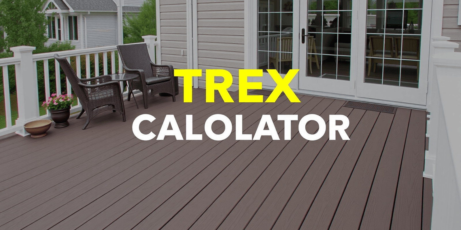 TREX Decking Calculator: A Guide to Building Your Dream Deck