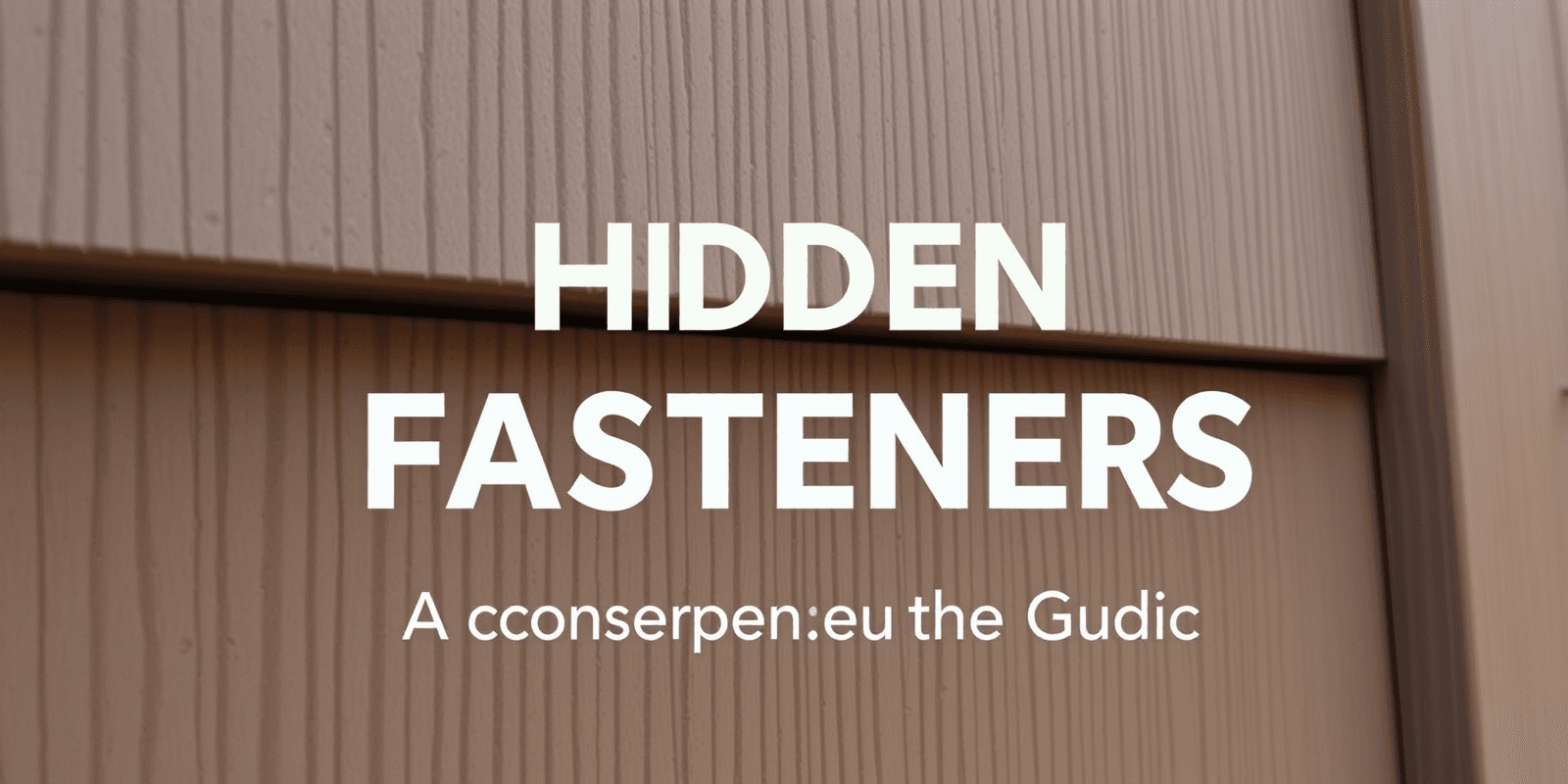 TREX Hidden Fasteners: A Comprehensive Guide