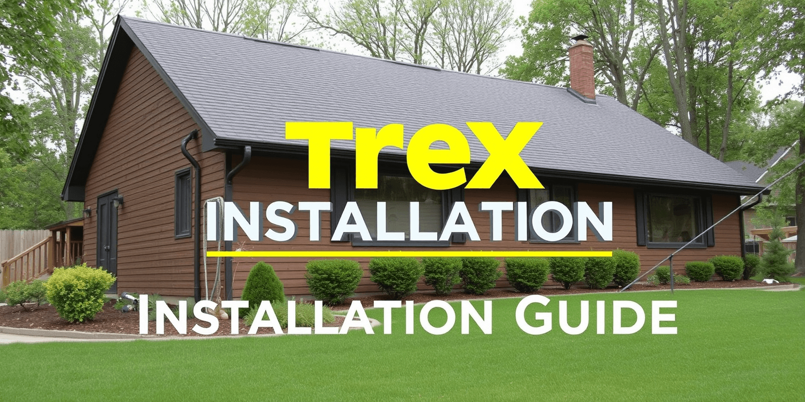 trex installation guide