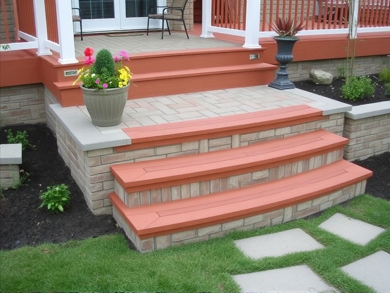 trex patio steps