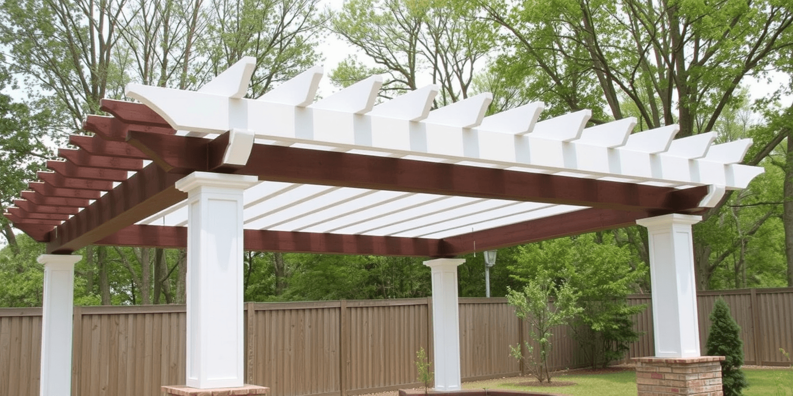 TREX Pergola Designs: Enhancing Your Backyard with Style and Functionality