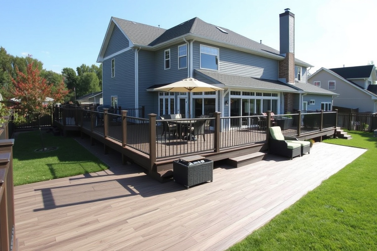 trex select composite decking