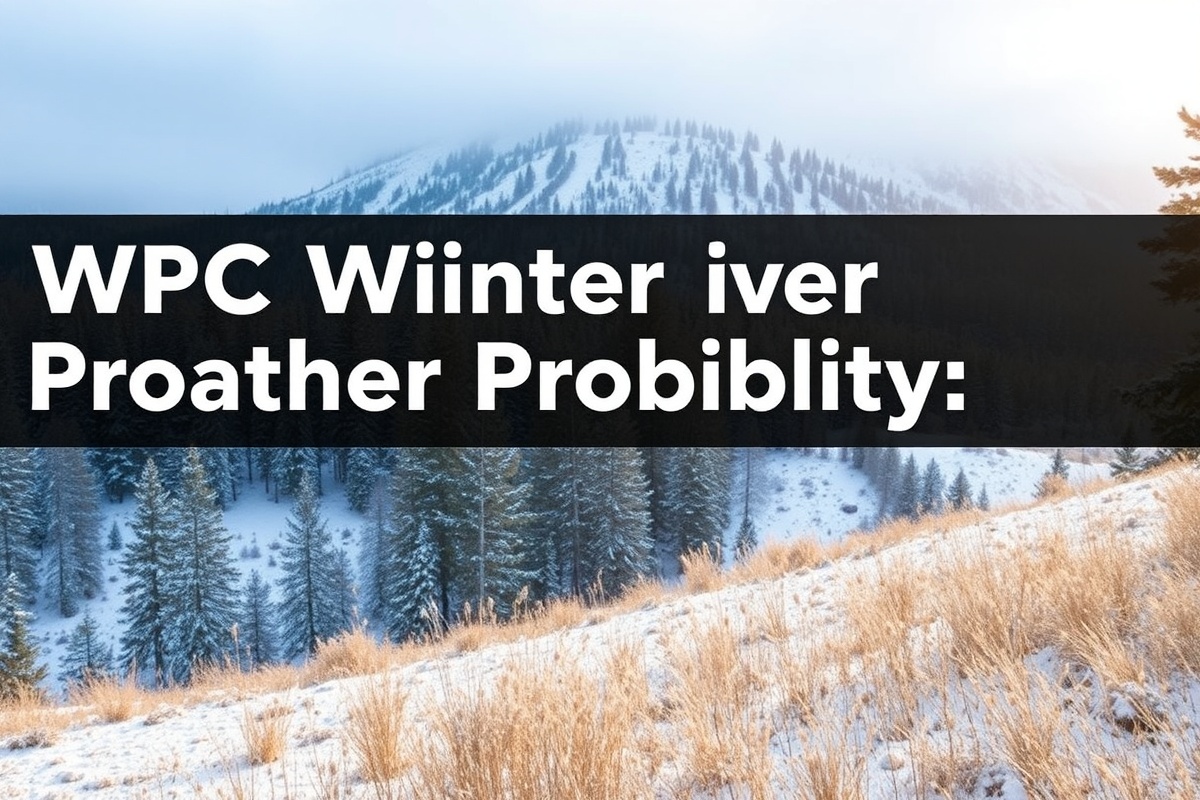 Understanding WPC Winter Weather Probability: A Comprehensive Guide