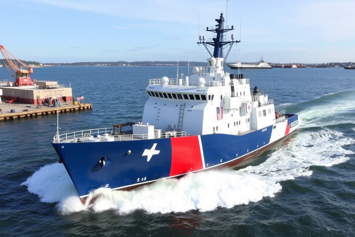 uscgc nathan bruckenthal wpc 1128 sentinel-class fast response cutter frc