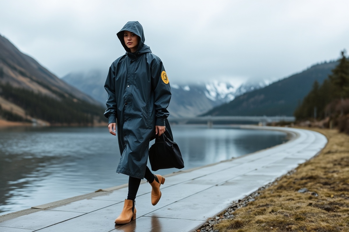 w by wpc raincoat