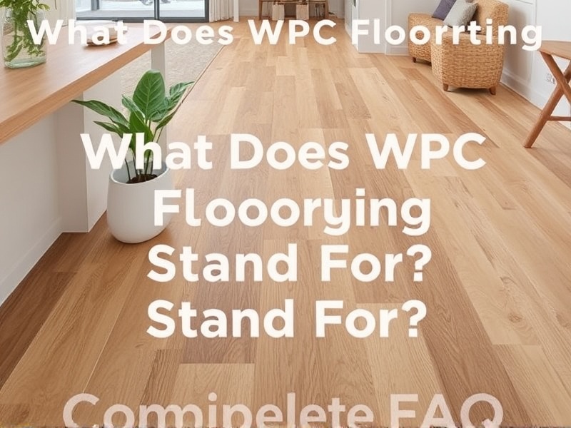 What Does WPC Flooring Stand For? Your Complete FAQ