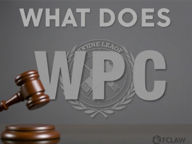 what does wpc stand for in law