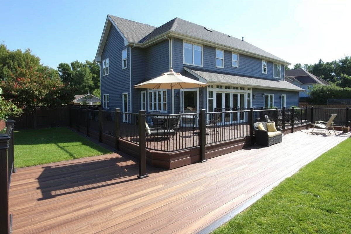 what is composite decking made out of