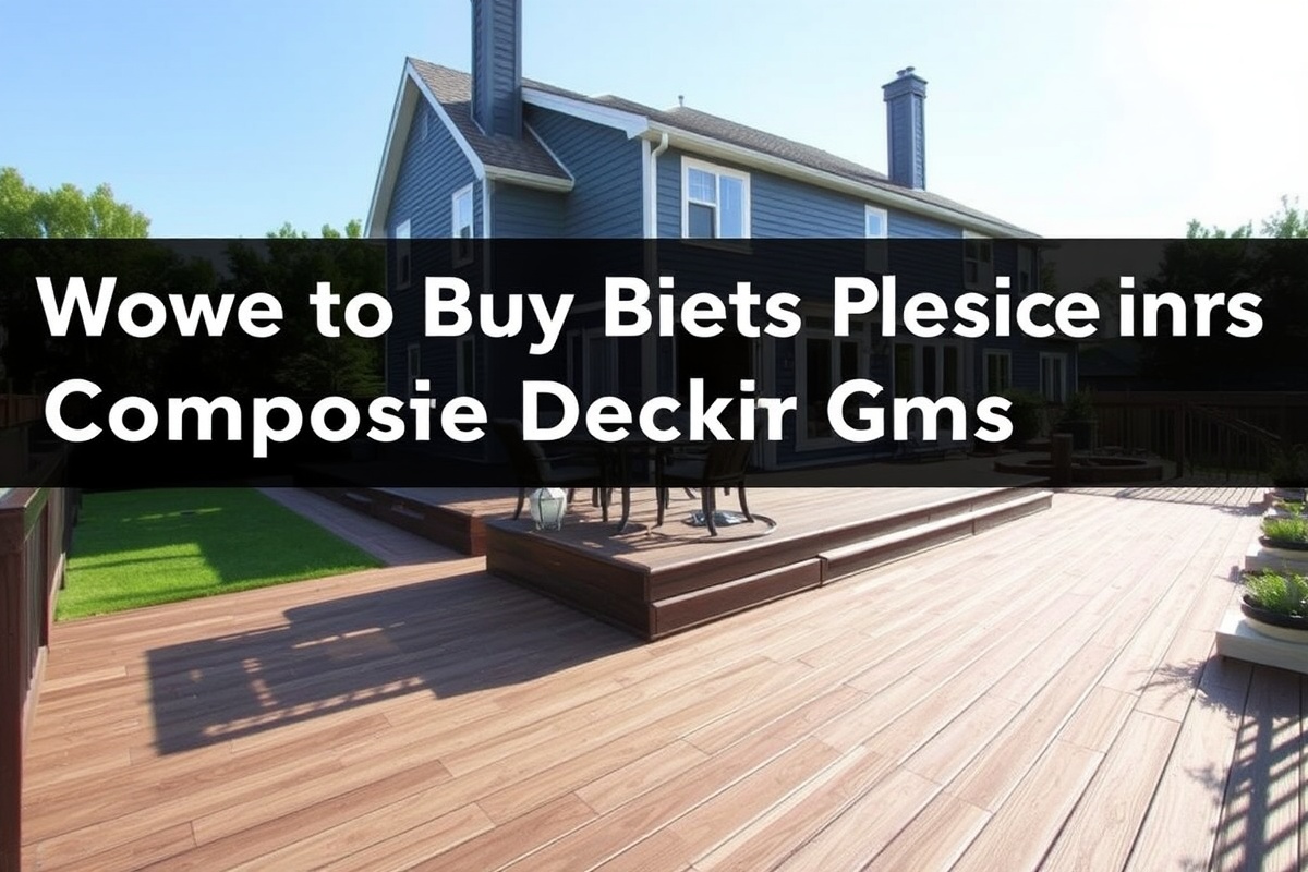 Where to Buy Composite Decking Materials: Your Ultimate Shopping Guide