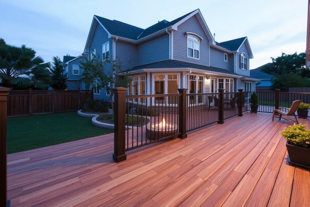 Why Composite Decking is Ideal for Hot Feet in Houston