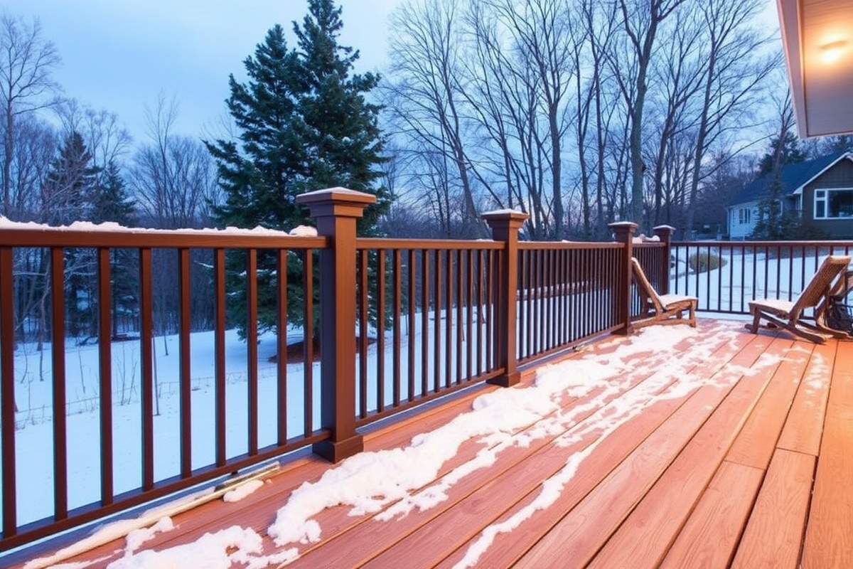 Winter Safety: Ensuring Your Composite Deck is Slippery-Free