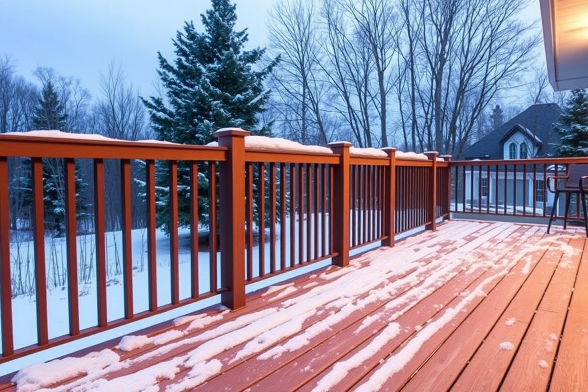 Winter Safety: How to Prevent Slips on Composite Decking