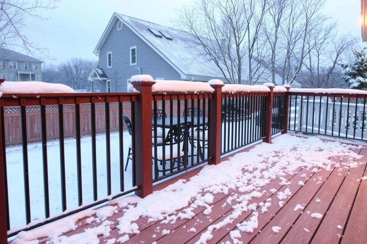 Winterizing Your Composite Deck: A Comprehensive Guide