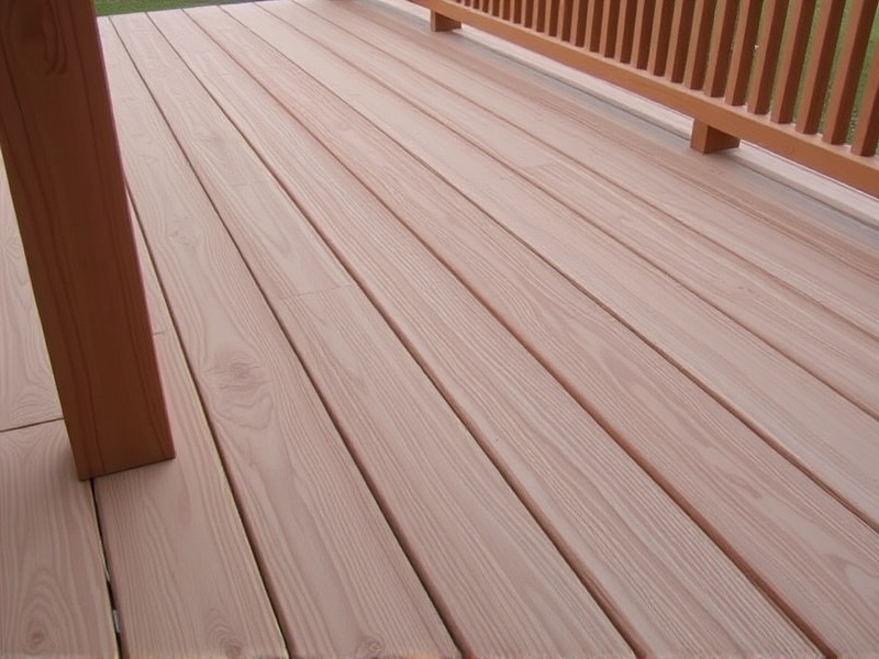 wood filler for composite decking