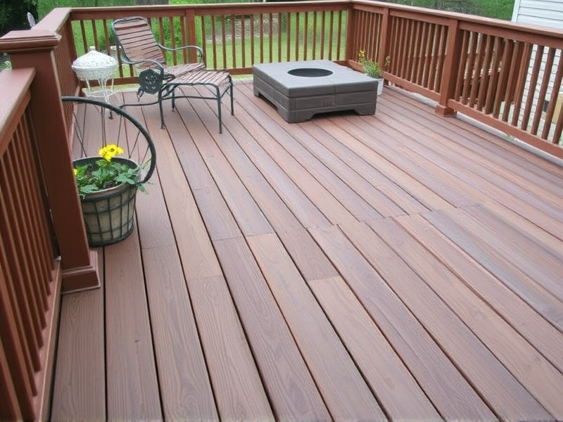 wood or composite decking