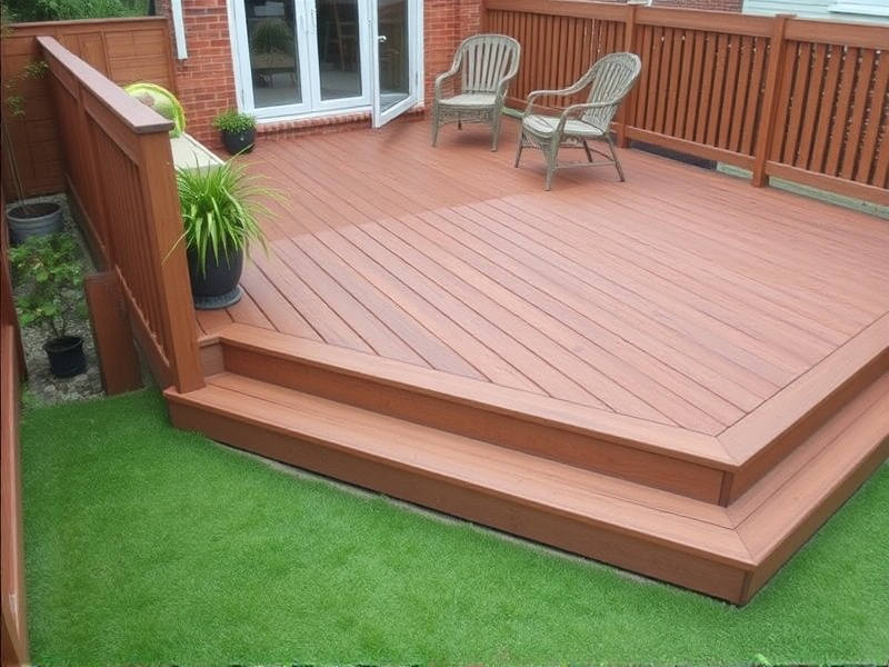 wood plastic composite decking kits