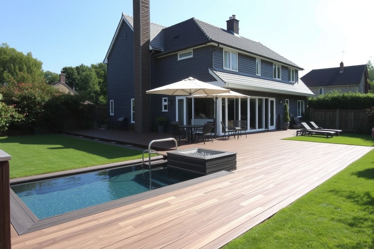 wood plastic composite decking prices