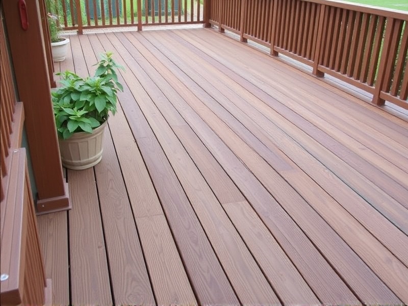 wood plastics composite decking