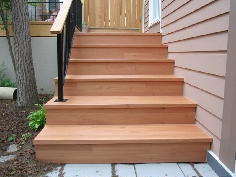 wooden steps ideas