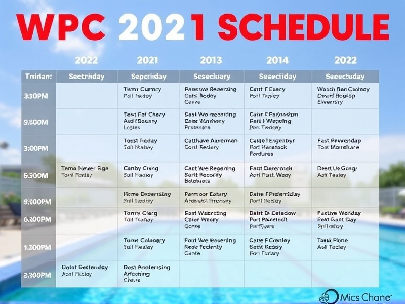 wpc 2021 schedule