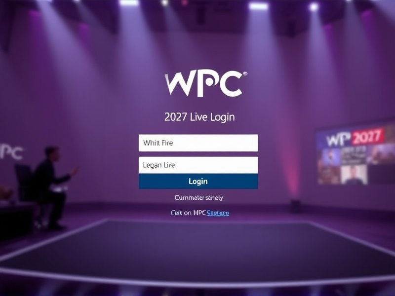 wpc 2027 live login