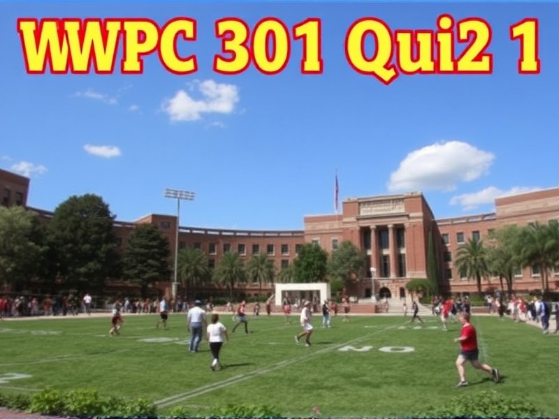 wpc 301 quiz 1 asu